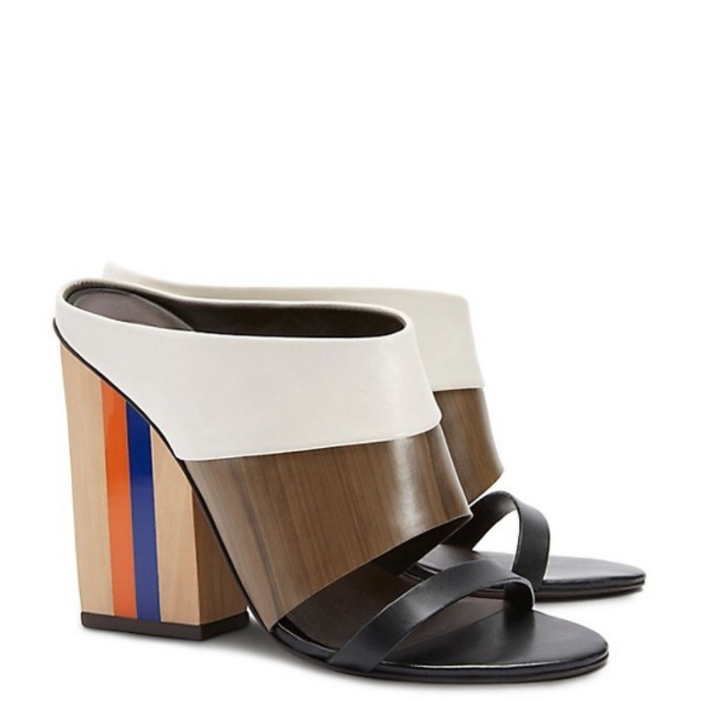 TORY BURCH Mika Mules 8.5